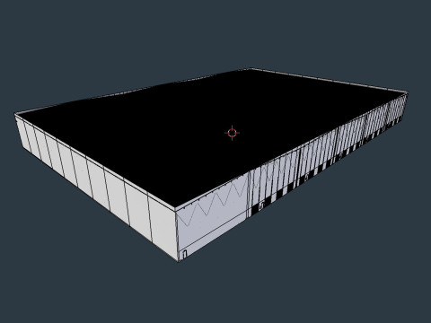 Industrial Warehouse Interior 7 3D 模型