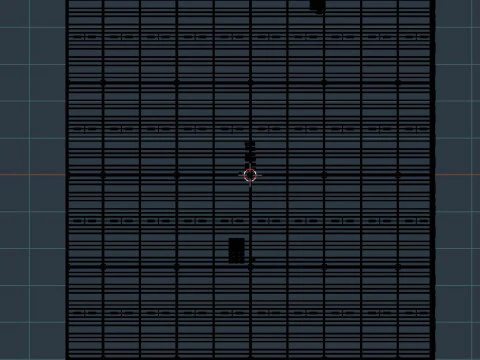 Industrial Warehouse Interior 7 3D Model
