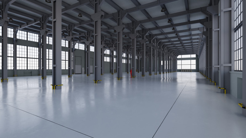 Factory Warehouse 1b Modelo 3D .c4d .max .obj .3ds .fbx .stl .blend
