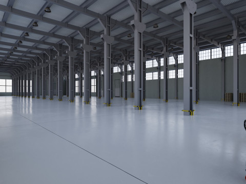 Factory Warehouse 1b Modelo 3D