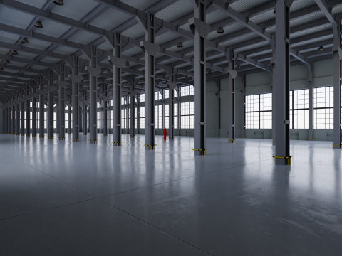 Factory Warehouse 1b Modelo 3D
