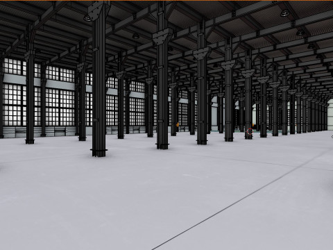 Factory Warehouse 1b Modelo 3D