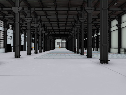 Factory Warehouse 1b Modelo 3D