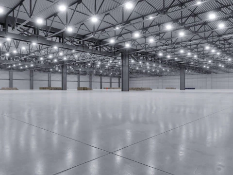 창고내부 3b 3D 모델