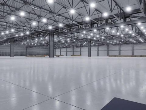 창고내부 3b 3D 모델