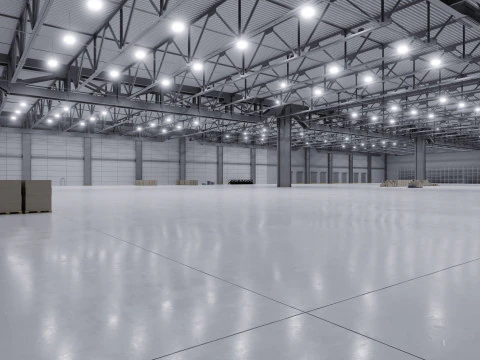 창고내부 3b 3D 모델