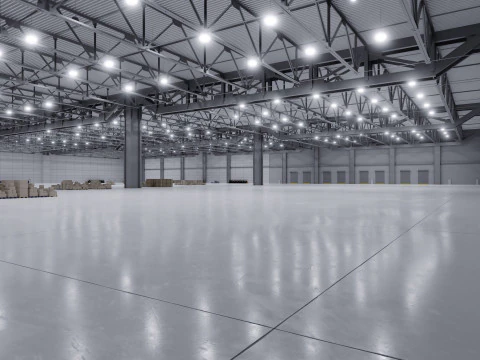 창고내부 3b 3D 모델