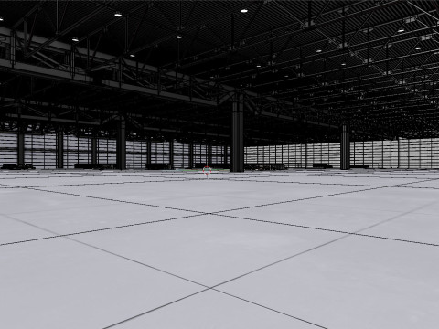 Warehouse Interior 3b 3D Model