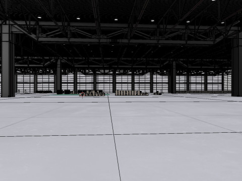 Warehouse Interior 3b 3D Model