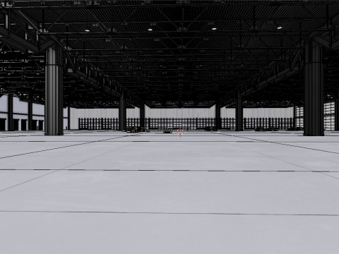 Warehouse Interior 3b 3D Model