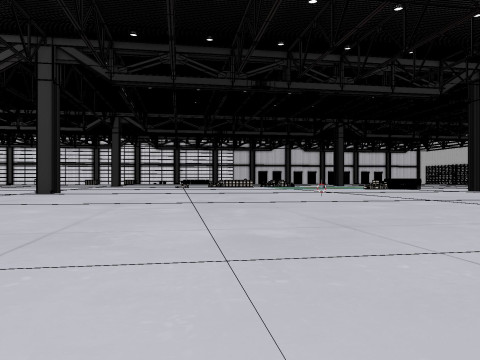 Warehouse Interior 3b 3D Model