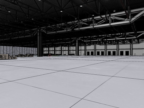Warehouse Interior 3b 3D Model