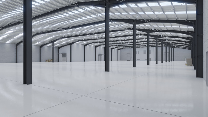Industrial Warehouse Interior 10 Modelo 3D .c4d .max .obj .3ds .fbx .stl .blend 