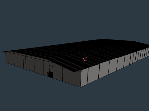 Industrial Warehouse Interior 10 Modelo 3D