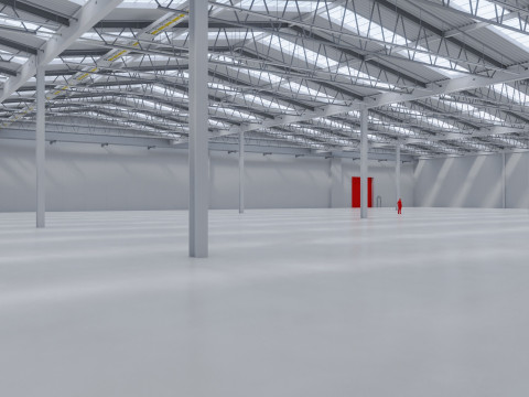 Warehouse Interior 8b 3D 模型