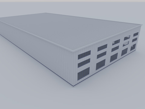 Industrial Exterior 1 3D 模型