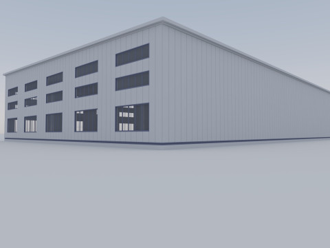 Industrial Exterior 1 3D 模型