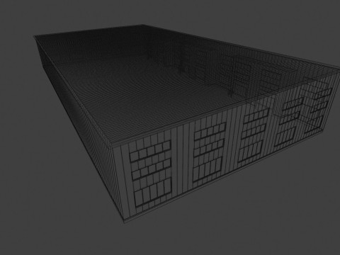 Industrial Exterior 1 3D 模型