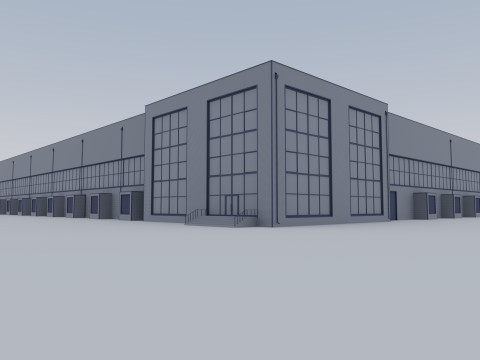 Industrial Exterior 2 3D 模型