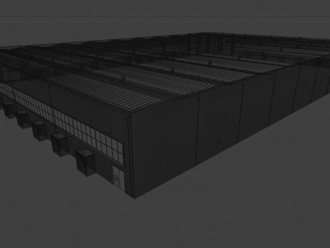 Industrial Exterior 2 3D 模型