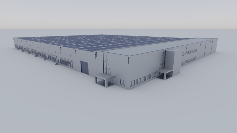 Industrial Exterior 3 3D-Modell .c4d .max .obj .3ds .fbx .stl .blend