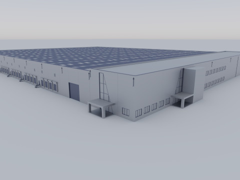 Industrial Exterior 3 Model 3D