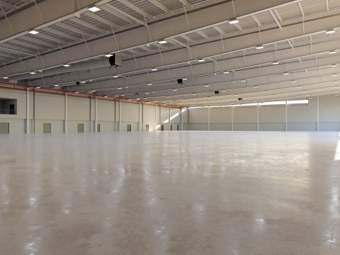 Airplane Hangar Interior 9 Modelo 3D