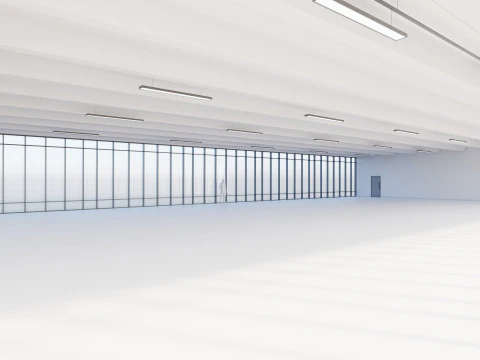 Interni dello spazio ufficio 4 Modello 3D