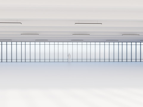 Office Space Interior 4 3Dモデル