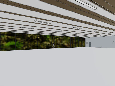 Kantoorruimte interieur 4 3D Model