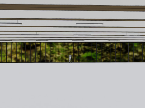 Office Space Interior 4 3Dモデル