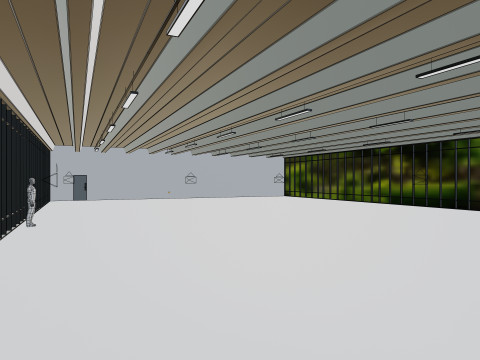 Office Space Interior 4 3Dモデル