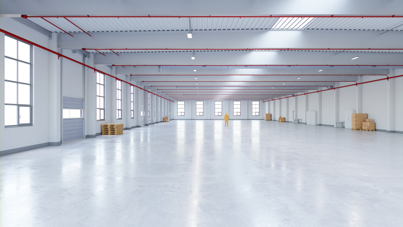 Industrial Warehouse Interior 12 3Dモデル .c4d .max .obj .3ds .fbx .stl .blend