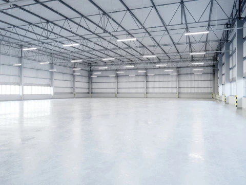 Warehouse Interior 9b 3D Model