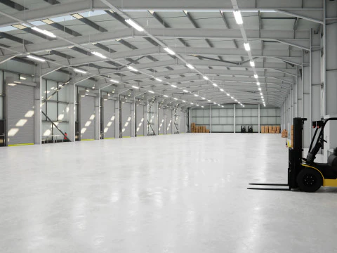 Interno del magazzino 2b Modello 3D