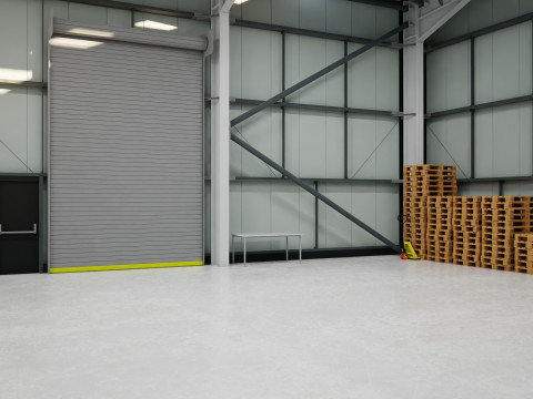 Warehouse Interior 2b 3D 模型