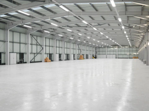 Interno del magazzino 2b Modello 3D