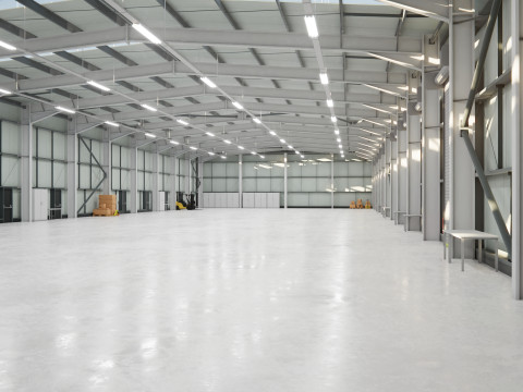 Warehouse Interior 2b 3D 模型