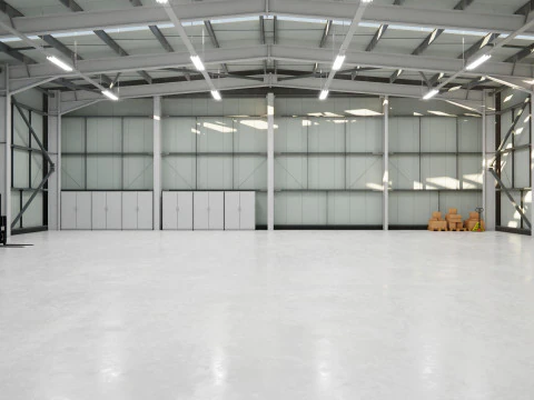 Interno del magazzino 2b Modello 3D