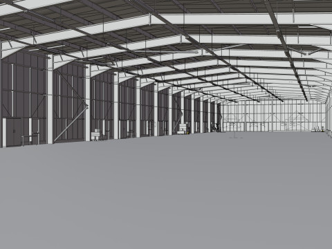 Warehouse Interior 2b 3D 模型