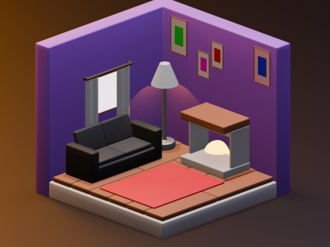 Room 3D 모델