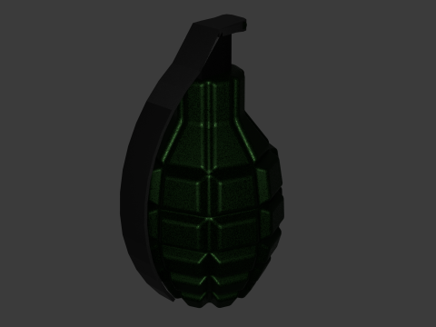 Grenade 2 Modelo 3D