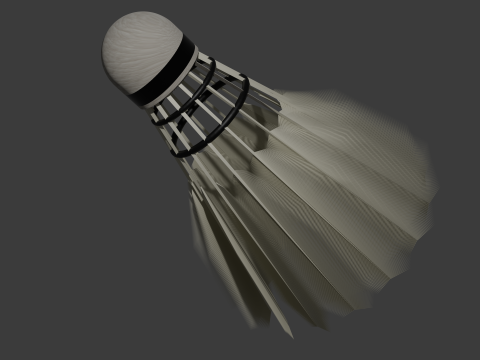Badminton 3D Model