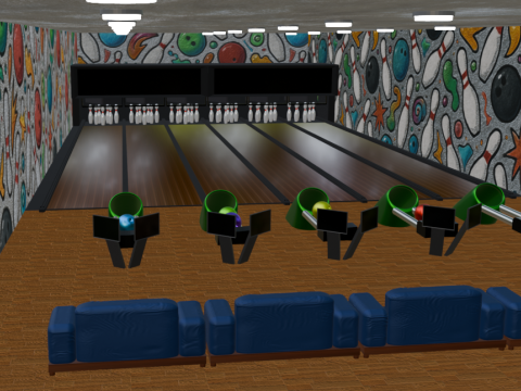 Bling salon Model 3D