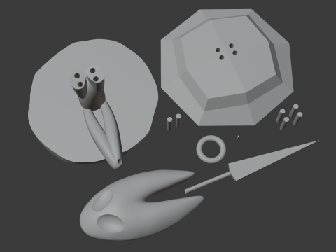 Hornet Hollow Knight Fan Art 3D Model