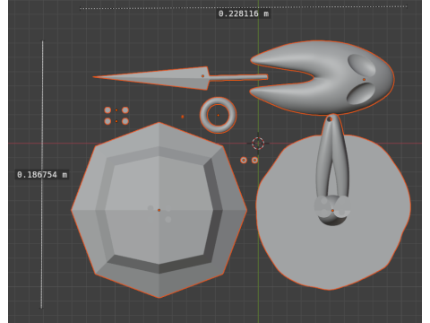 Hornet Hollow Knight Fan Art 3D Model