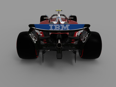 F1 Ferrari SF-25 3D Model