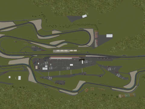 Mugello Italy Track MotoGp Modelo 3D