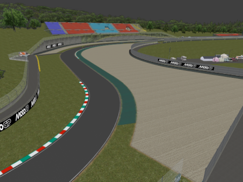 Mugello Italy Track MotoGp Modelo 3D