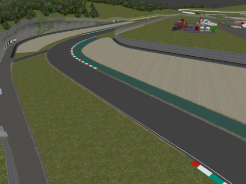 Mugello Italy Track MotoGp Modelo 3D
